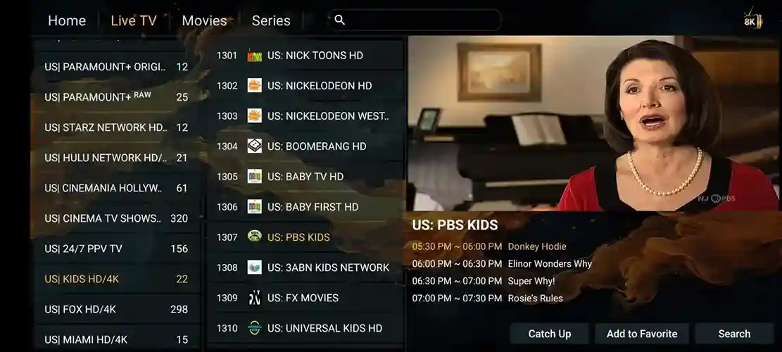 Preview 4 - Aurex TV Premium IPTV Subscription